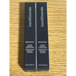 Bareminerals Original Liquid Mineral Concealer Light 2C 6ml / 0.2 Fl Oz Set Of 2